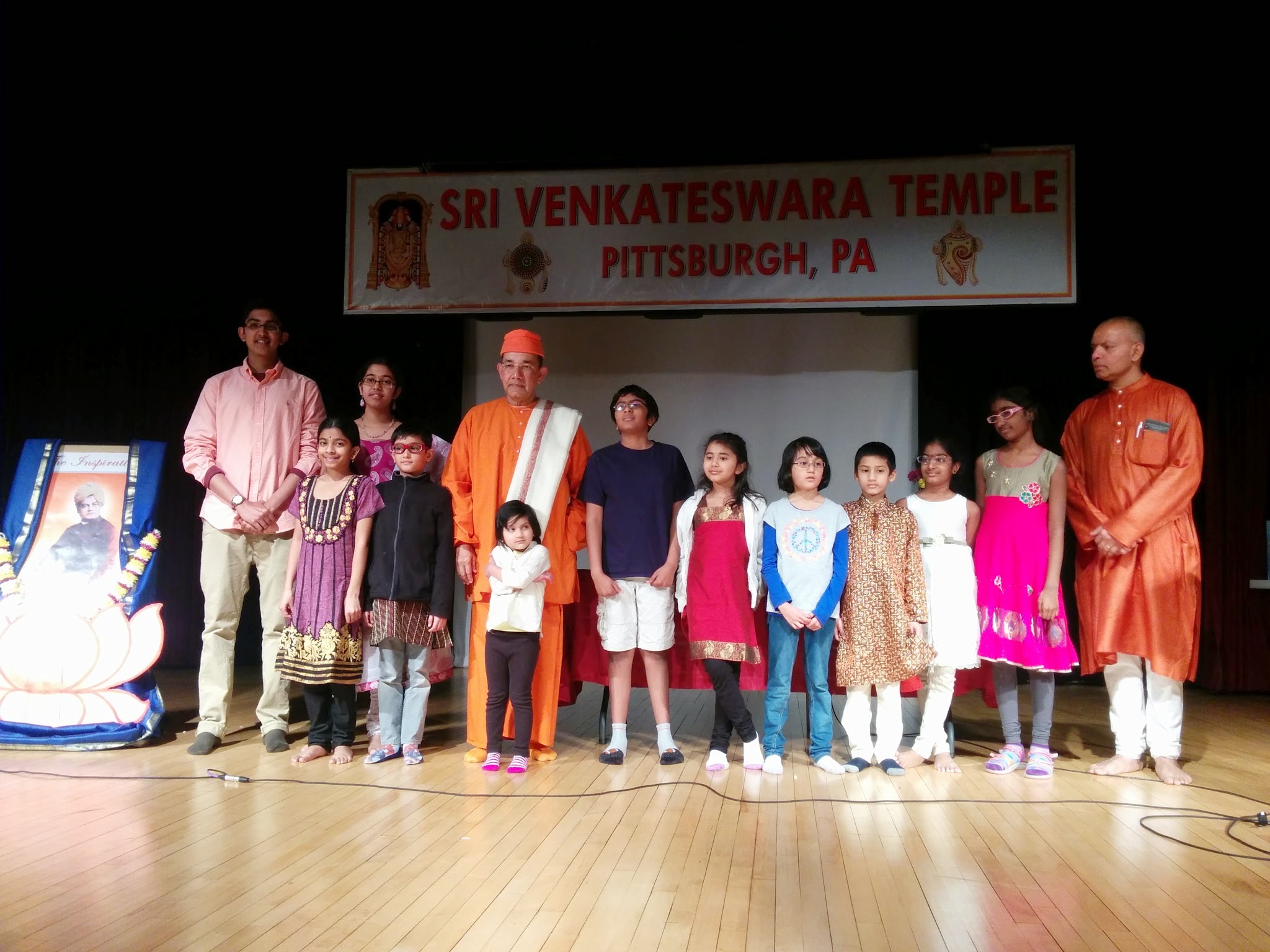 Swami Ishatmananda visit Mar2015 - 9 